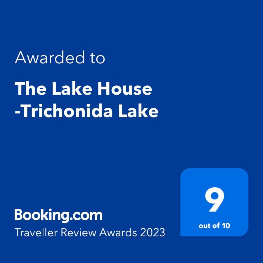 The Lake House" -Trichonida Lake Marathias  Exteriér fotografie