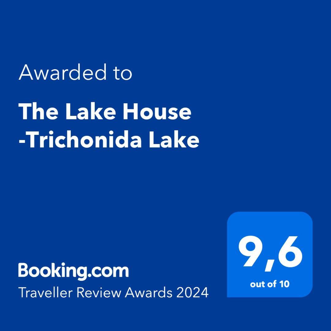 The Lake House" -Trichonida Lake Marathias  Exteriér fotografie